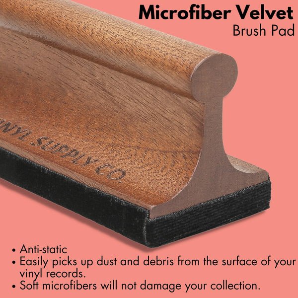 Vinyl Record Velvet Brush Pad-Vinyl Supply Co.-Helix Sounds