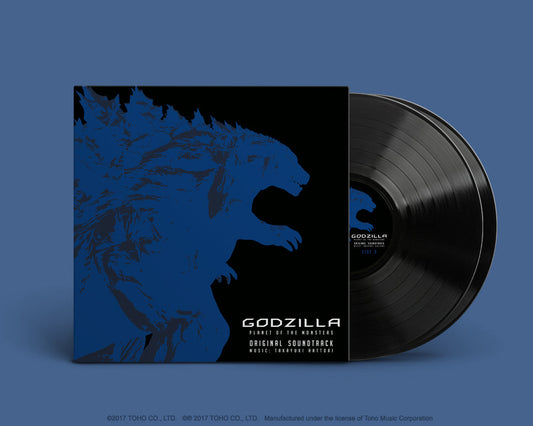 Godzilla Planet of the Monsters Original Soundtrack-Takayuki Hattori Vinyl-Helix Sounds