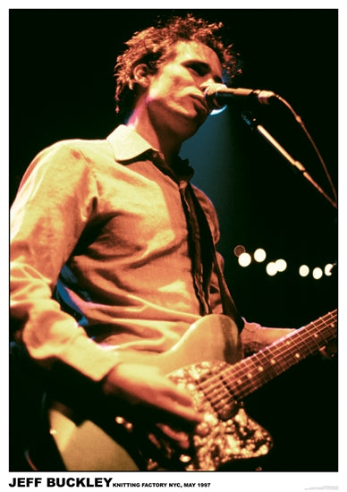 Jeff Buckley Live Stage NYC 1997 [Poster]-Helix Sounds
