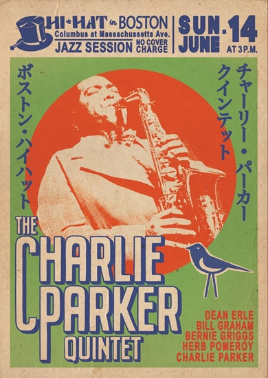Charlie Parker Quintet [Poster]-Helix Sounds