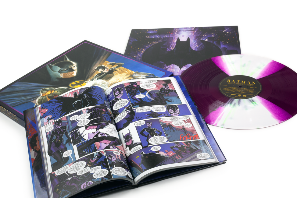 Batman ‘89 (Original Motion Picture Score LP & Graphic Novel Box Set)-Danny Elfman Vinyl-Helix Sounds