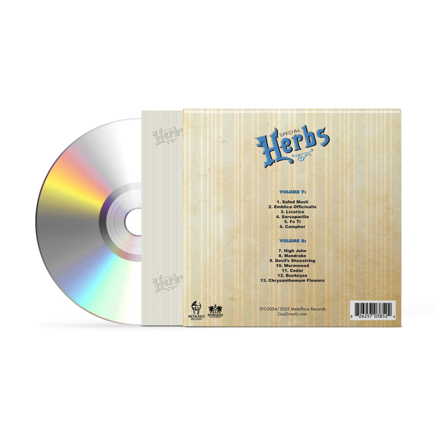 Metal Fingers Presents: Special Herbs Vol. 7 & 8 [CD]