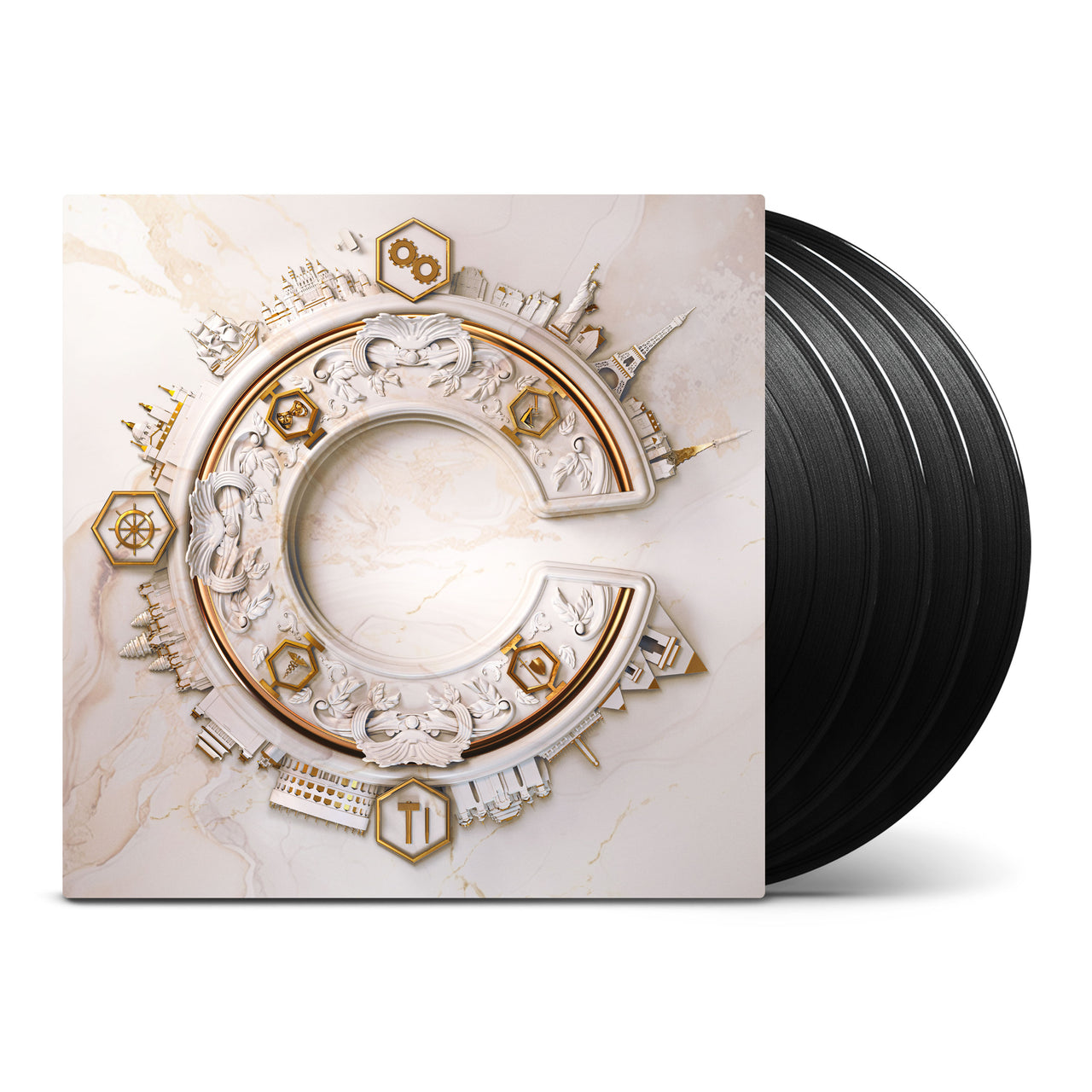 LMLP265 - Christopher Tin, Geoff Knorr & Roland Rizzo - Sid Meier's Civilization VII (Original Soundtrack) [Vinyl Box Set]