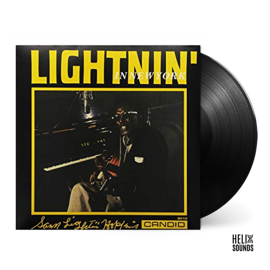 In New York-Lightnin' Hopkins on Black Vinyl-Helix Sounds