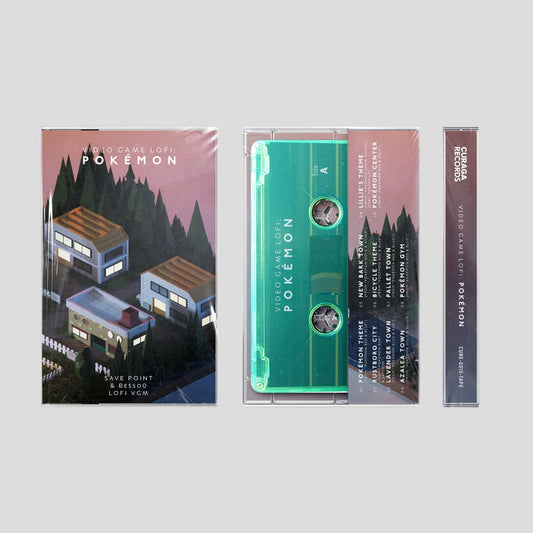 CURE-0015-TAPE - Besso0 & Save Point - Video Game LoFi: Pokémon