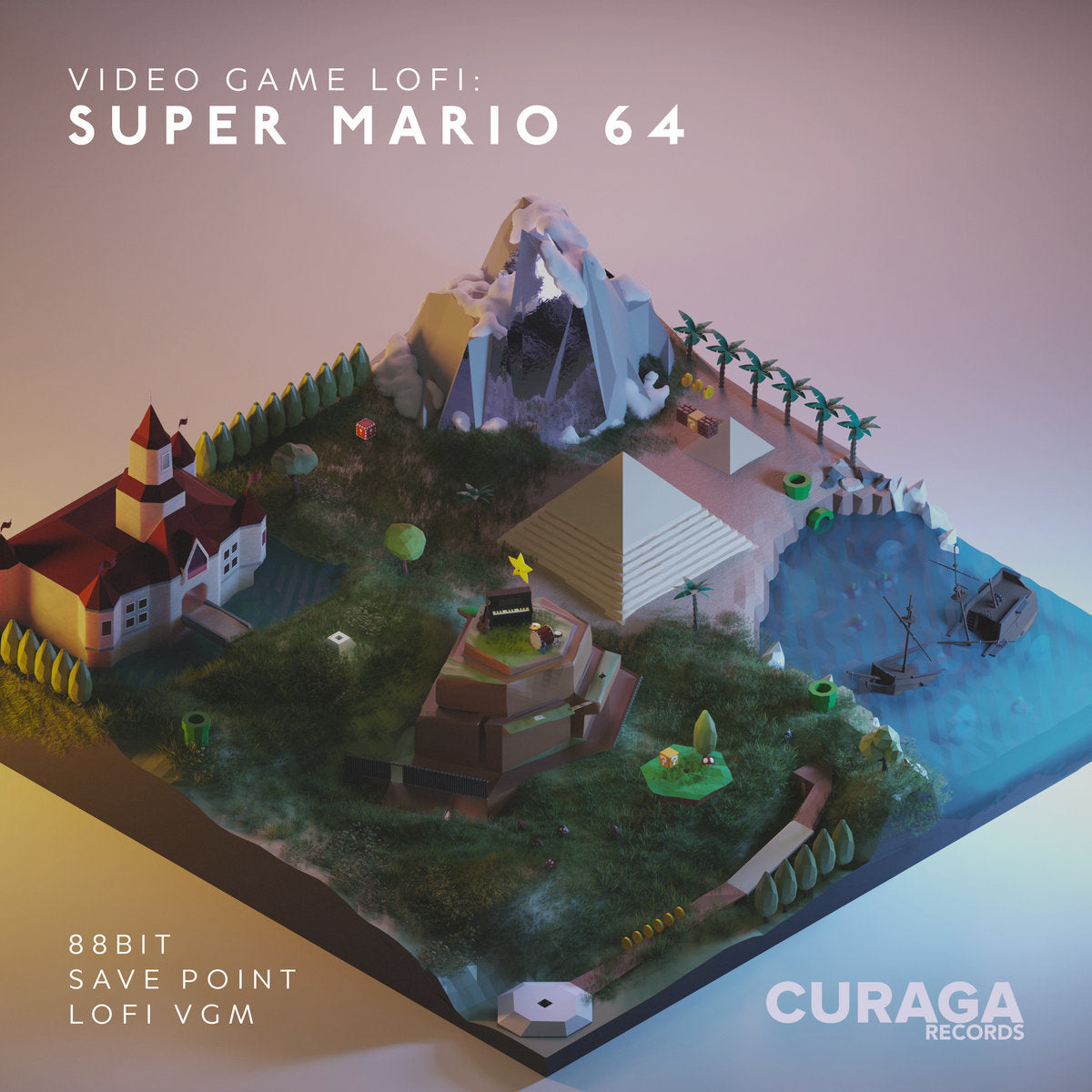 CURE-0018-V - 88bit and Save Point - Video Game LoFi: Super Mario 64