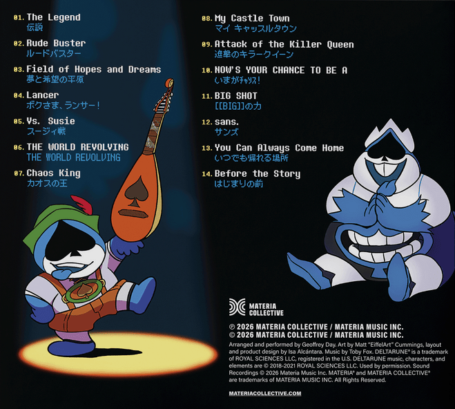 DELTARUNE Guitar Collections: Volume 1 [CD]