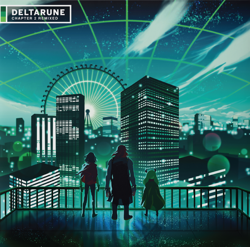 Tiny Waves x Firaga: Deltarune Chapter 2 Remixed-Tiny Waves x Firaga Vinyl-Helix Sounds