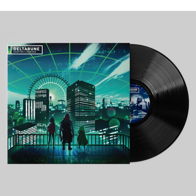Tiny Waves x Firaga: Deltarune Chapter 2 Remixed-Tiny Waves x Firaga Vinyl-Helix Sounds