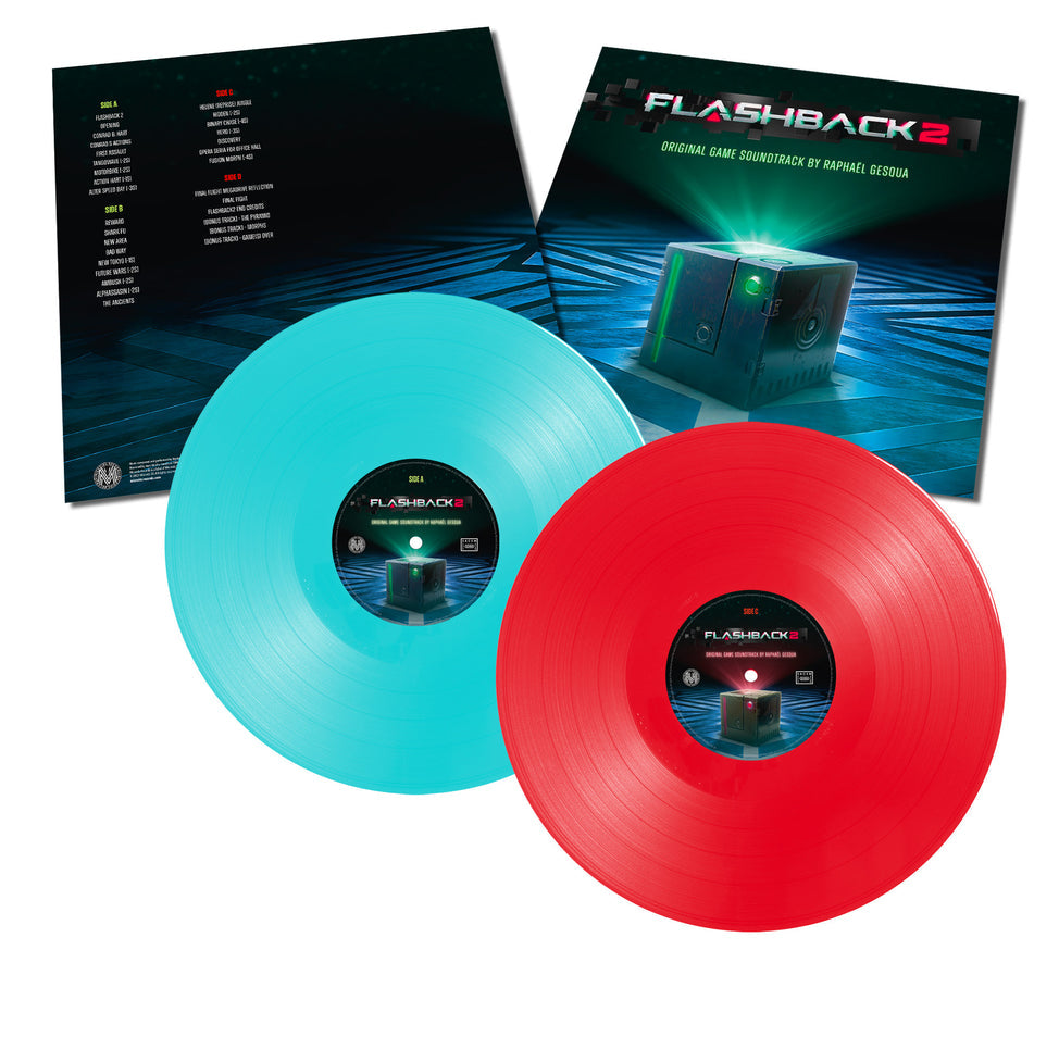 Flashback 2 Game Soundtrack-Raphaël Gesqua Vinyl-Helix Sounds