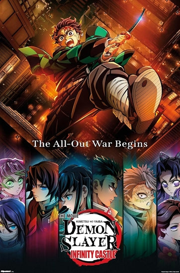 Demon Slayer - Infinity Castle [Poster]-Helix Sounds