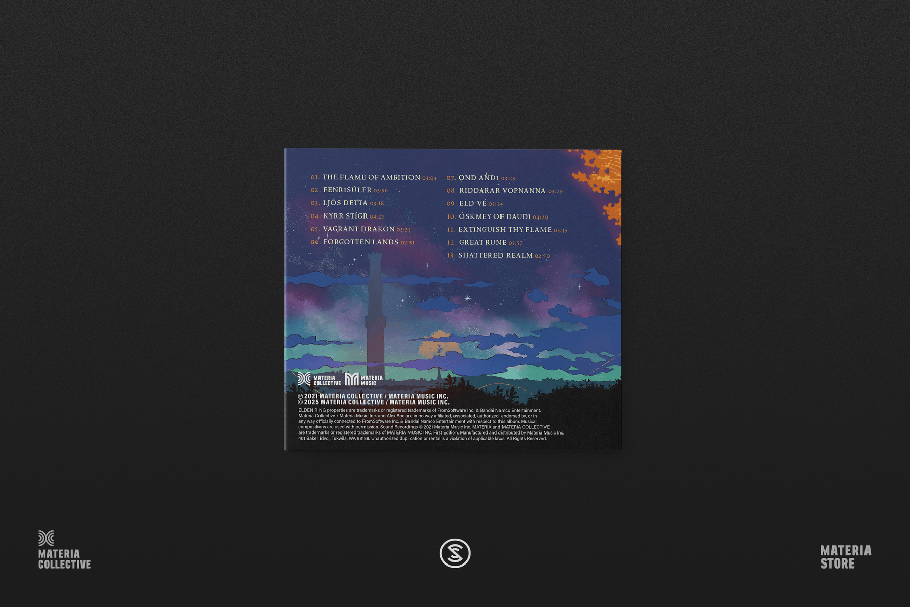 Elden Lords-Alex Roe on Standard Compact Disc-Helix Sounds