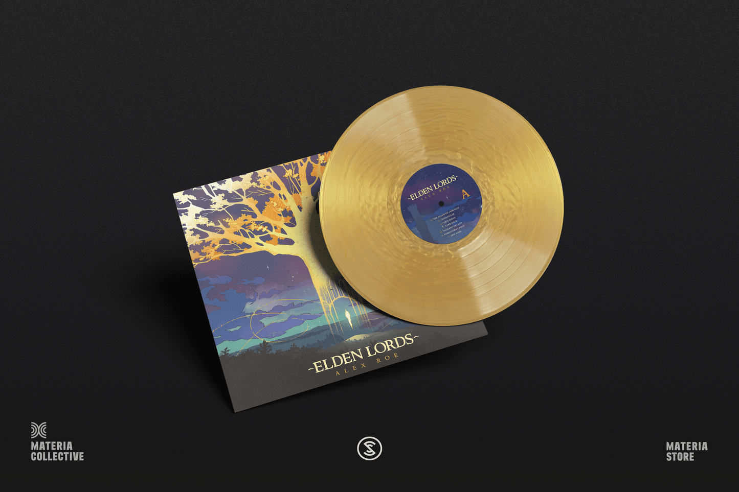 Elden Lords by Alex Roe on Gold Vinyl-Materia Collective-Helix Sounds