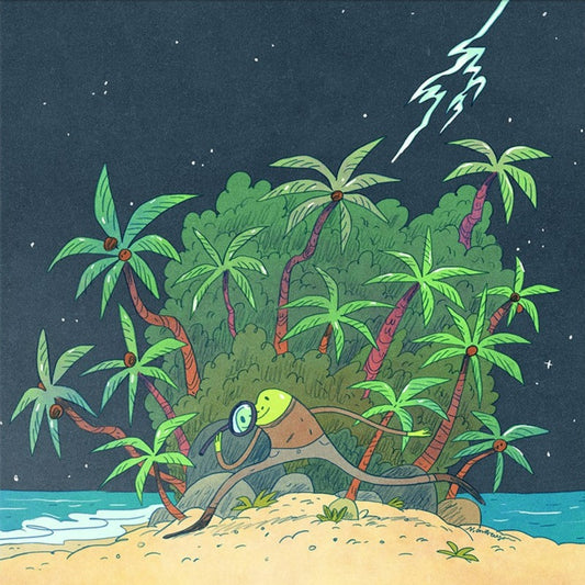 Frog Detective-Dan Golding on Green Vinyl-Helix Sounds