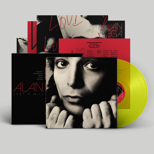 Just A Million Dreams-Alan Vega on Yellow Clear Vinyl-Helix Sounds