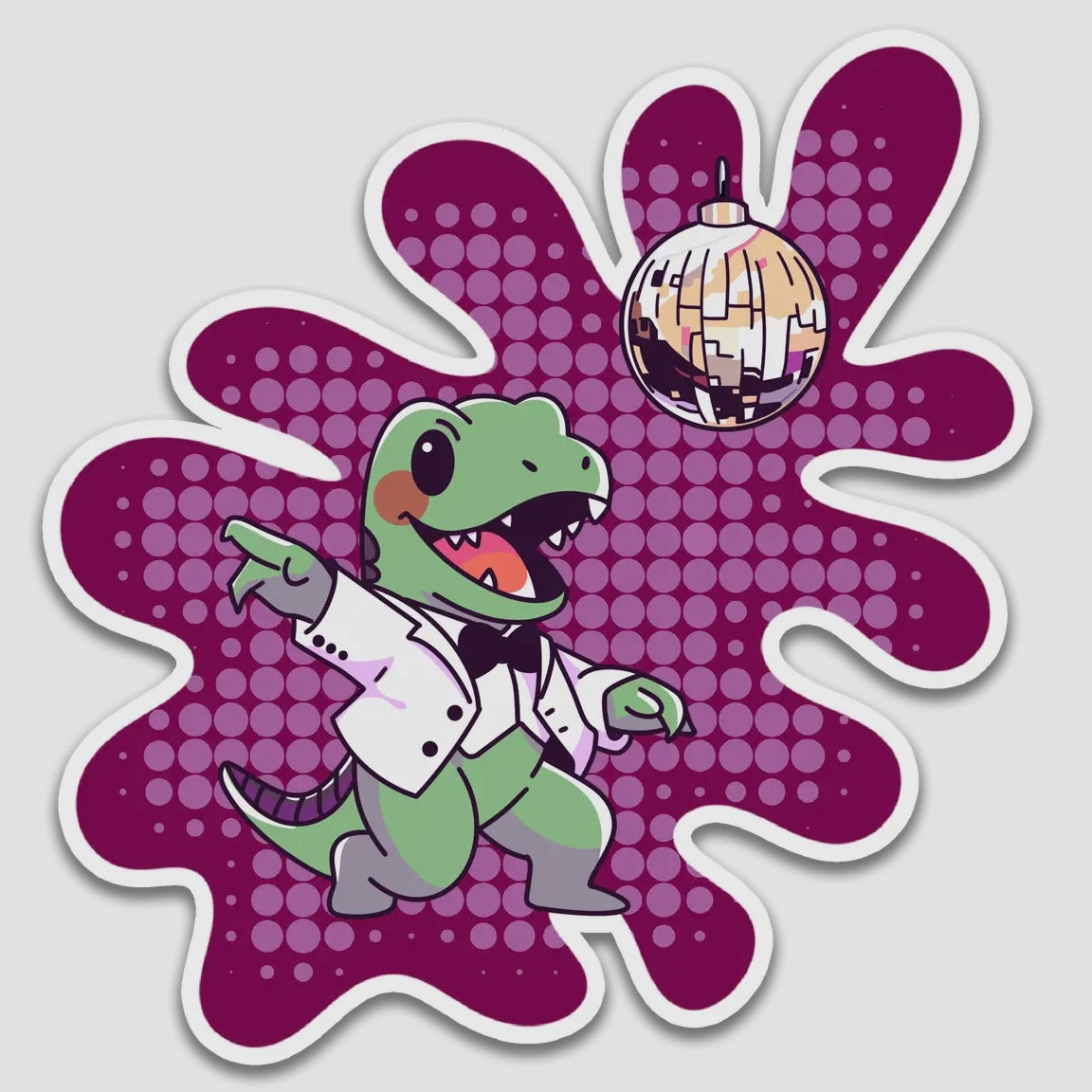 Dino Disco Sticker - Stick With Finn | Helix Sounds