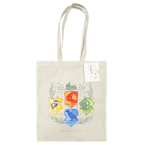 Harry Potter - Herbology Crests [Tote Bag]-Helix Sounds
