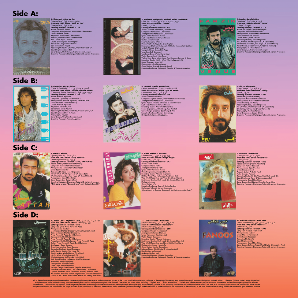 Tehrangeles Vice (Iranian Diaspora Pop 1983-1993)