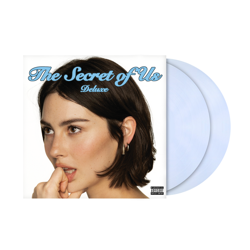 The Secret Of Us-Gracie Abrams on Clear Blue Vinyl-Helix Sounds
