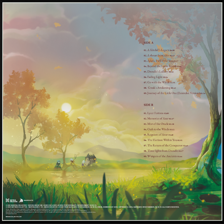 Greak: Memories of Azur (Original Game Soundtrack)