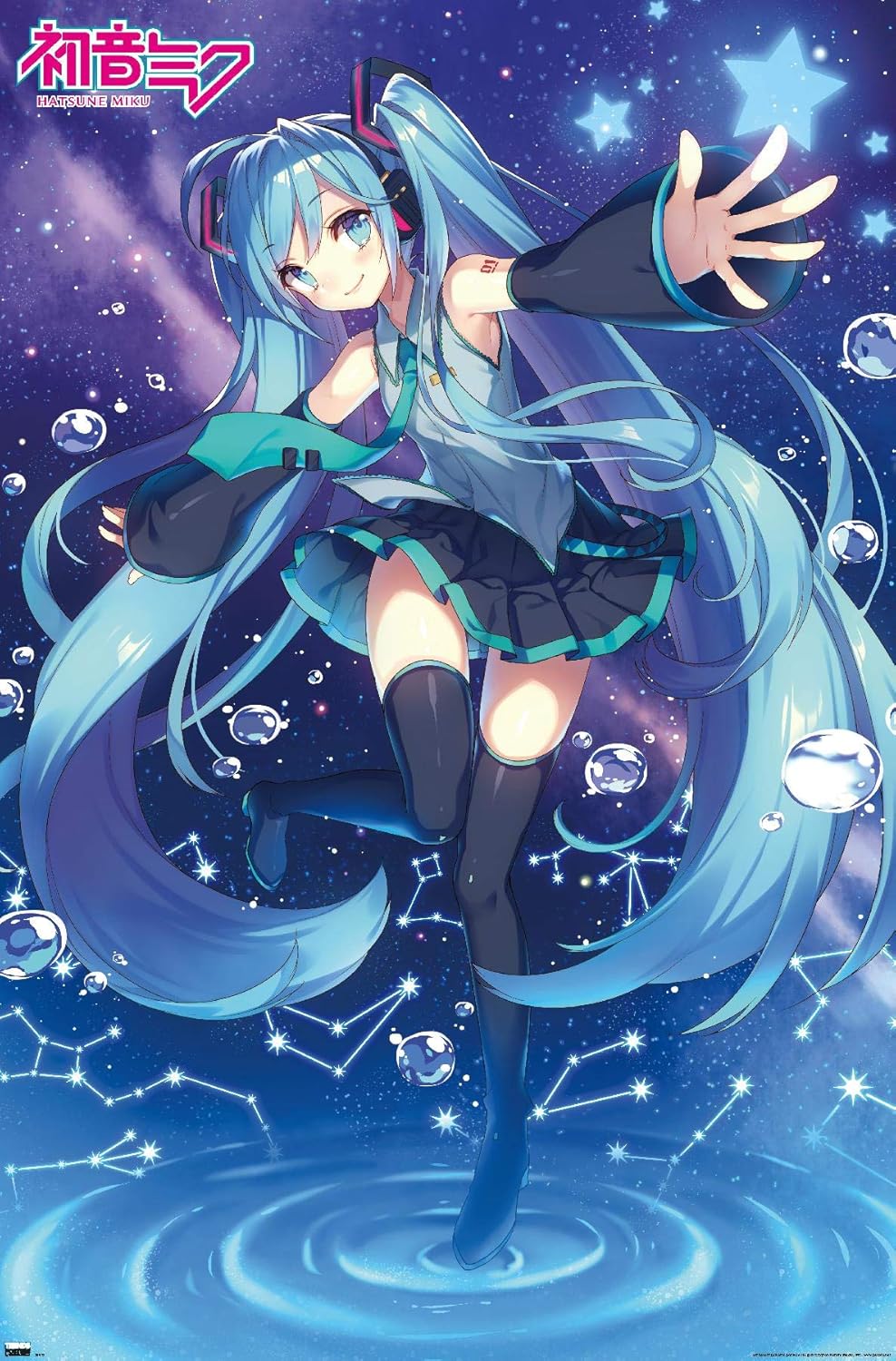 Hatsune Miku - Stars [Poster]-Helix Sounds