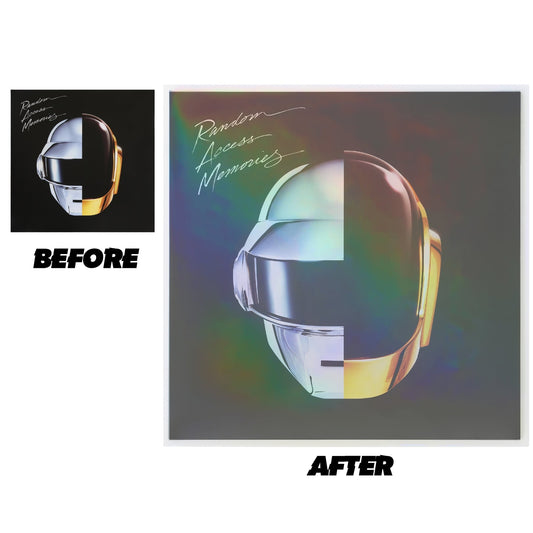 12" Holographic Outer Sleeves - Pearl Shimmer (Pack of 25)