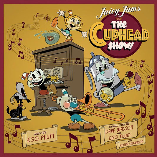The Cuphead Show!-Ego Plum on Black Vinyl-Helix Sounds