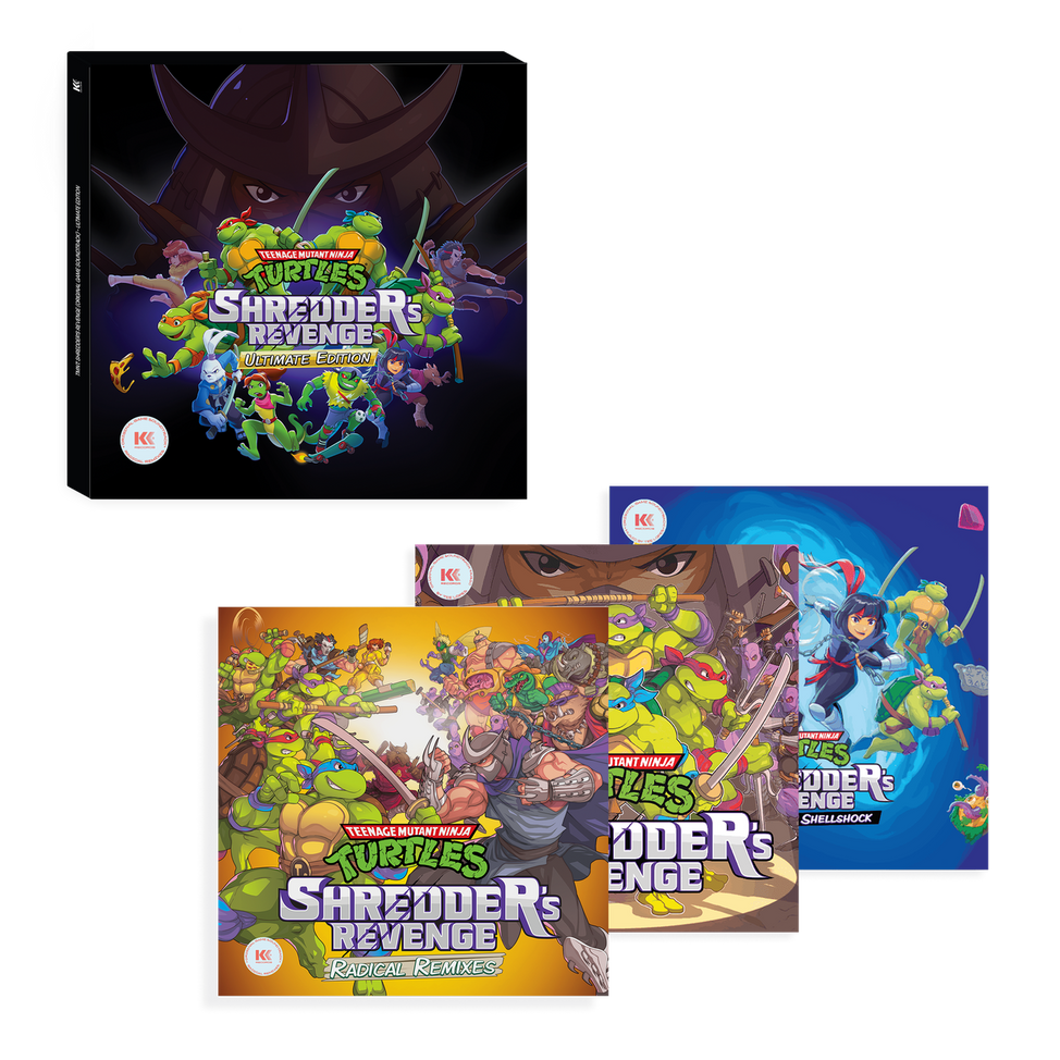 TMNT Shredder's Revenge-Ultimate Edition 4LP Vinyl Box Set