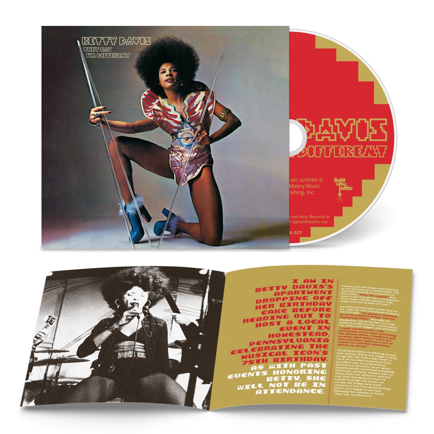 LITA027-2 - Betty Davis - They Say I'm Different