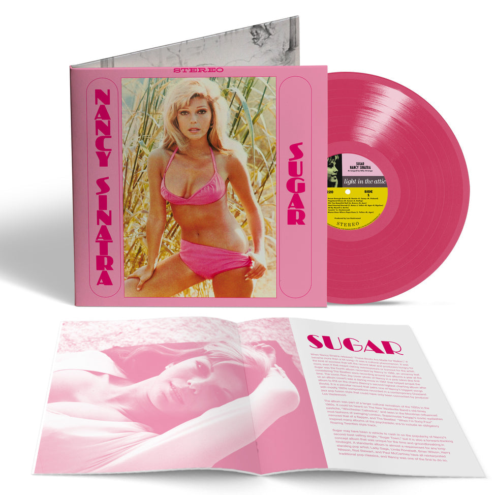 Sugar by Nancy Sinatra on Black Vinyl-Light in the Attic Records-Helix Sounds