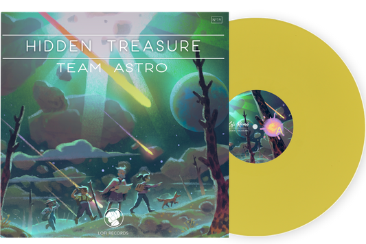 Hidden Treasure-Team Astro on Yellow Vinyl-Helix Sounds