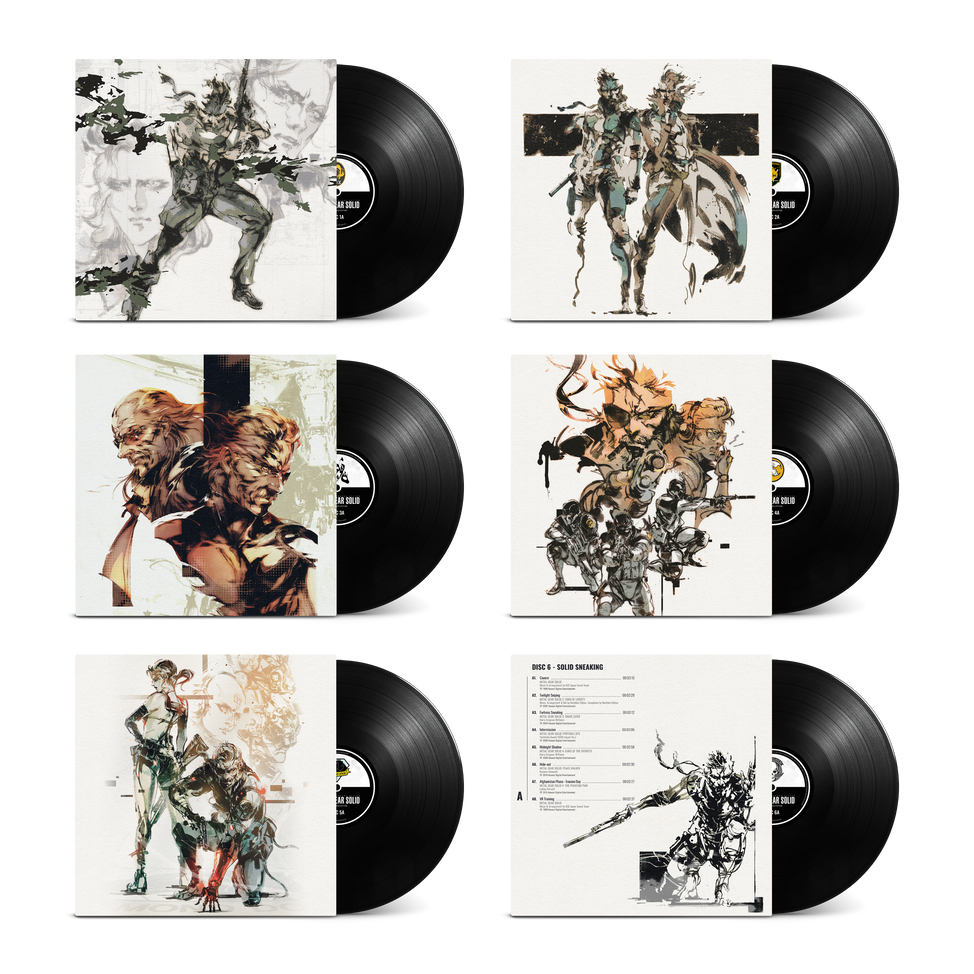 metal gear solid soundtrack vinyl Metal Gear Solid: The Vinyl Collection (Original Soundtrack)-Various  Artists Vinyl Box Set-Helix Sounds