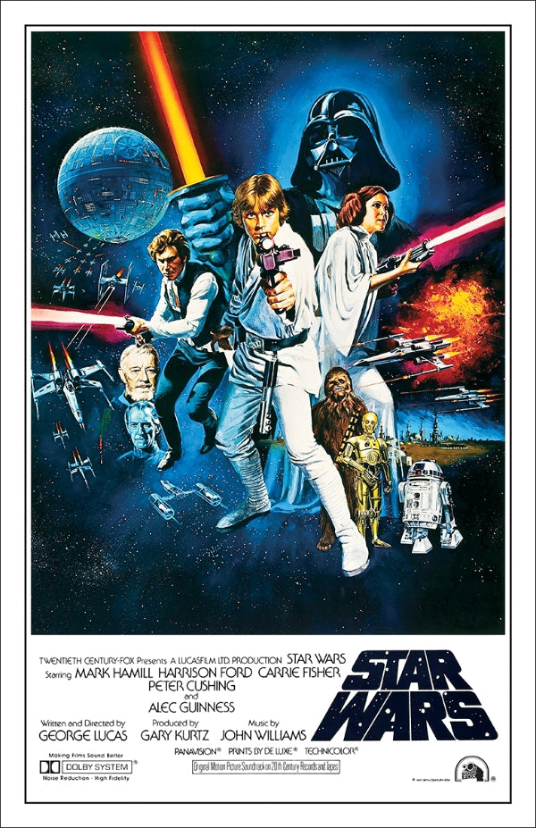 Star Wars A New Hope (11" x 17") [Poster]-Helix Sounds