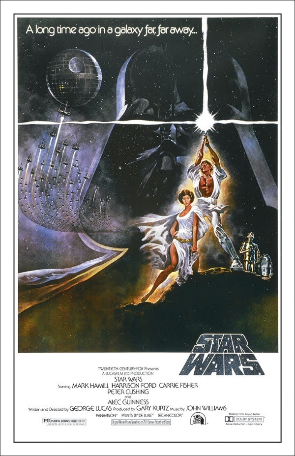 Star Wars A Long Time Ago (11" x 17") [Poster]-Helix Sounds