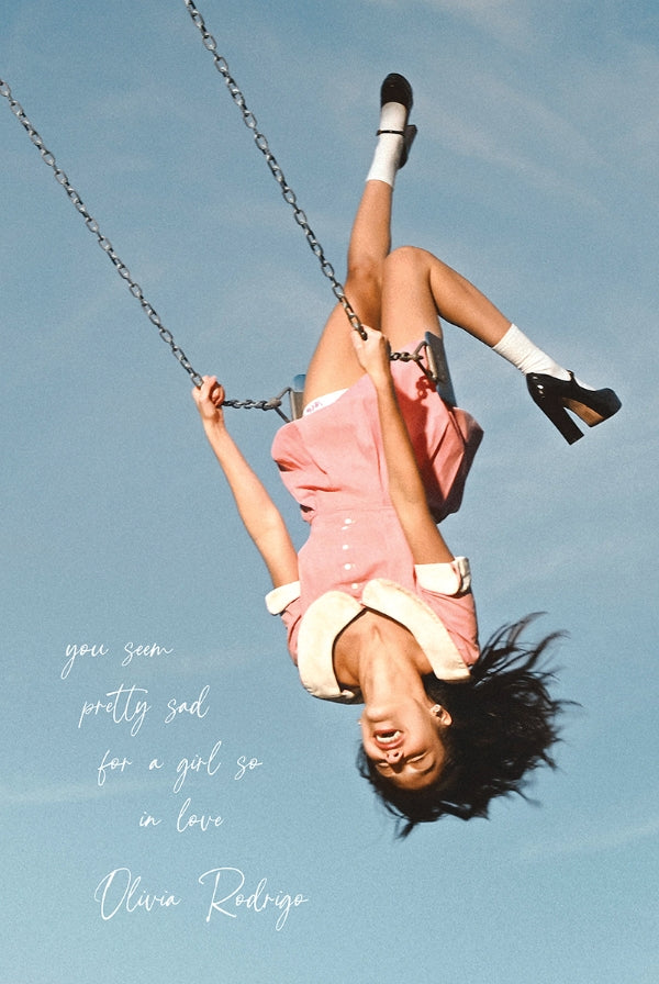 Olivia Rodrigo - Sad So In Love [Poster]-Helix Sounds