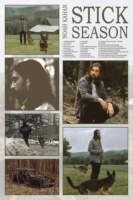 Noah Kahan - Stick Season Album Cover [Poster]-Helix Sounds