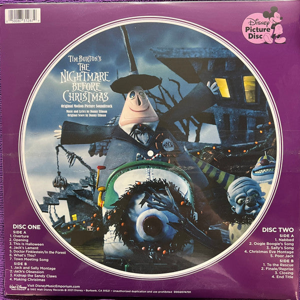 Tim Burton's The Nightmare Before Christmas (Original Motion Picture Soundtrack) [Picture Disc Edition]