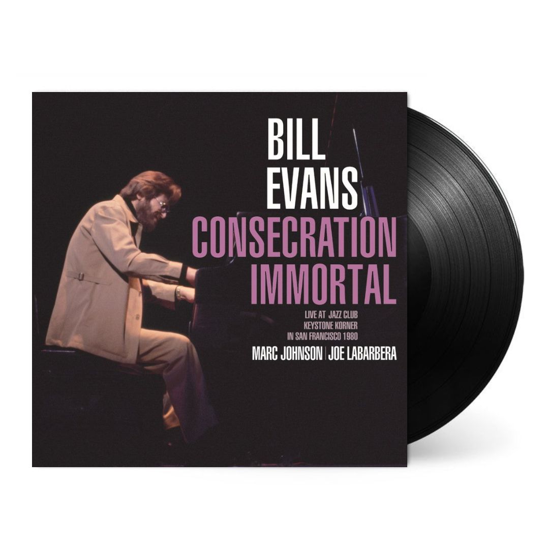 Consecration - Immortal-Bill Evans on Black Vinyl-Helix Sounds