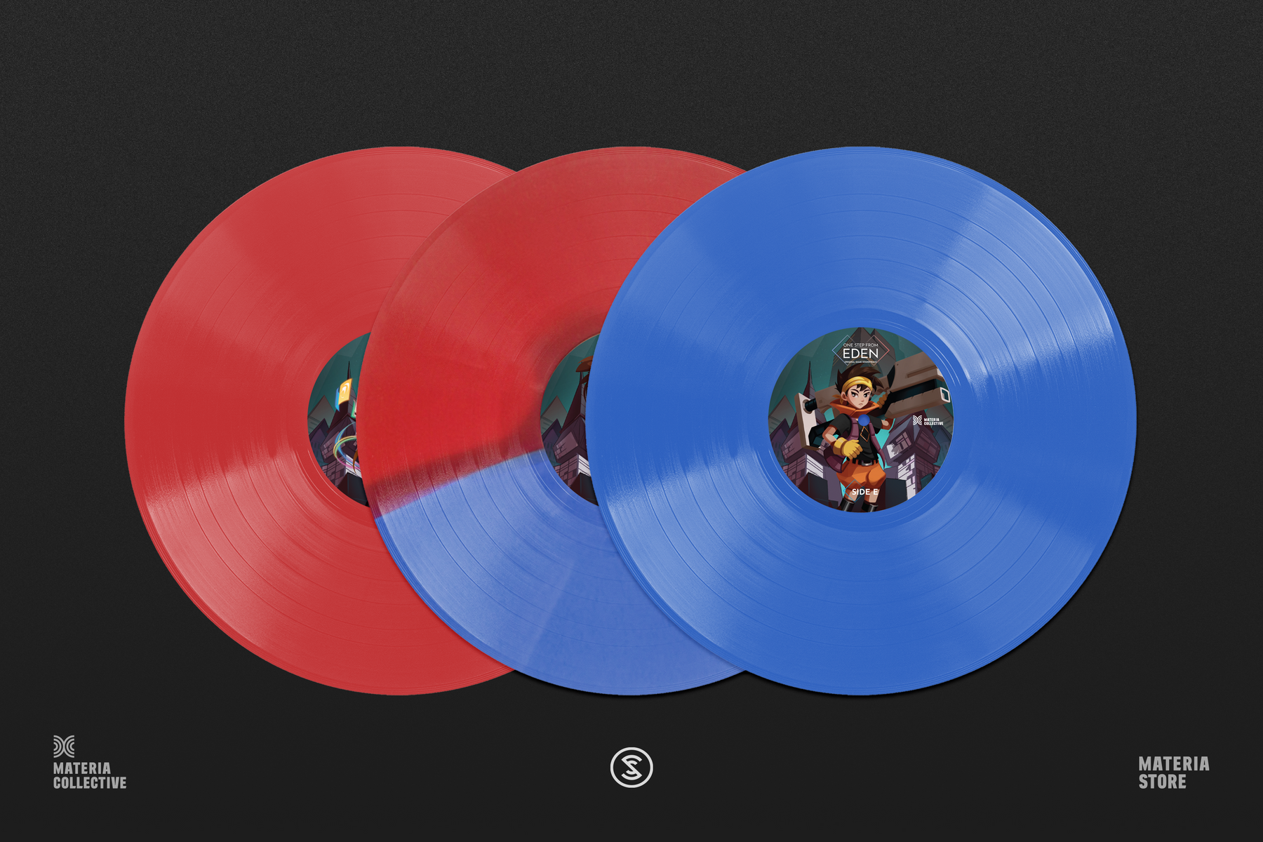 One Step From Eden Game Soundtrack-STEEL_PLUS Vinyl-Helix Sounds