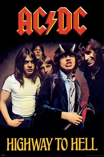 AC/DC Highway To Hell [Poster]-Helix Sounds