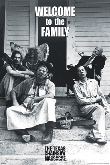 Texas Chainsaw Massacre - Welcome To The Family [Poster]-Helix Sounds