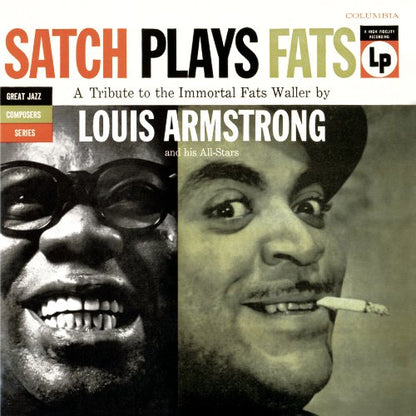 Satch Plays Fats-Louis Armstrong on Black Vinyl-Helix Sounds
