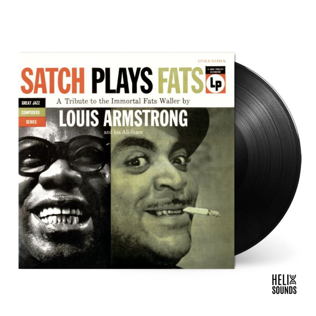 Satch Plays Fats-Louis Armstrong on Black Vinyl-Helix Sounds