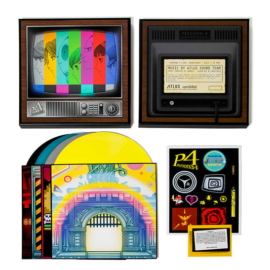 Persona 4-Atlus Sound Team on Multicolor Vinyl Box Set-Helix Sounds