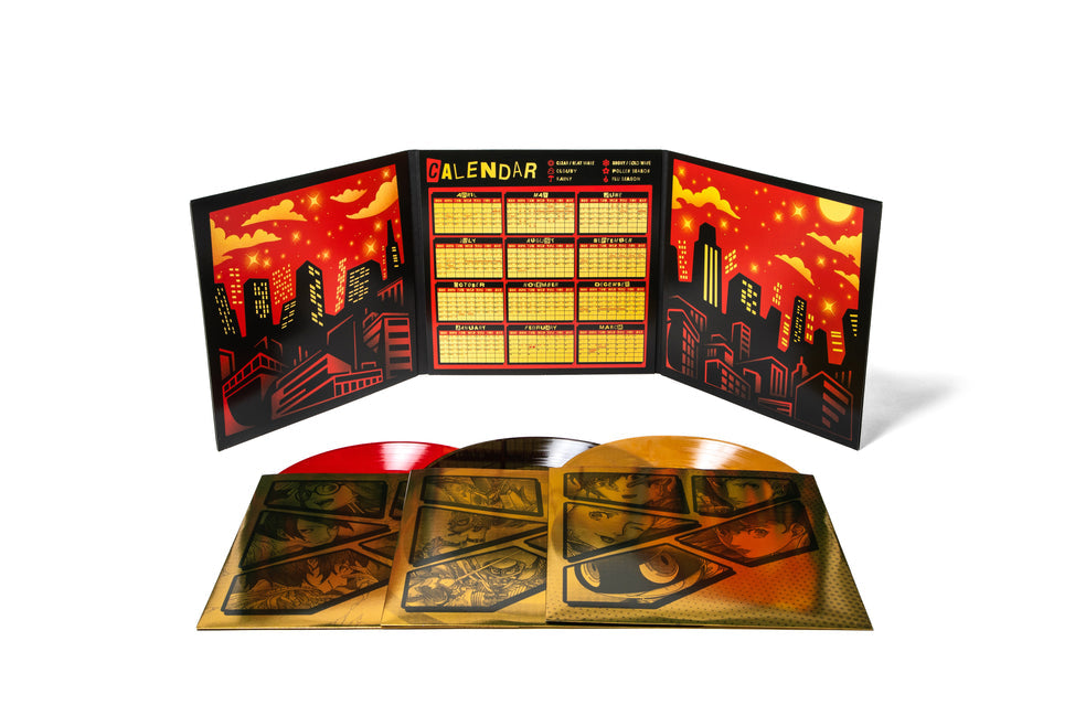 Persona 5 Royal Vinyl Red Black Gold 3x sold LP Record P5 Video Game Soundtrack OST