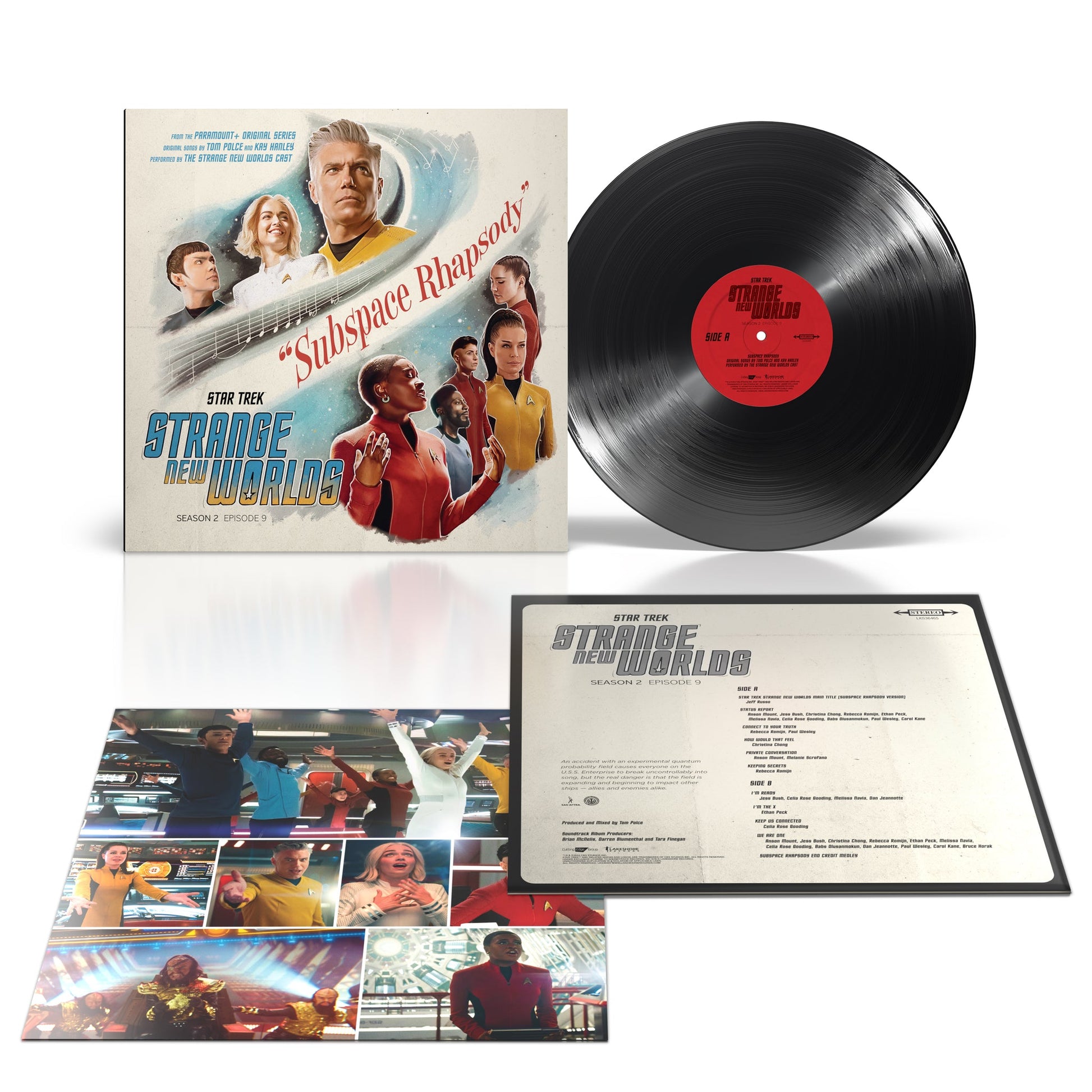 Star Trek Strange New Worlds 'Subspace Rhapsody' (Original Series Soundtrack)-Various Artists Vinyl-Helix Sounds