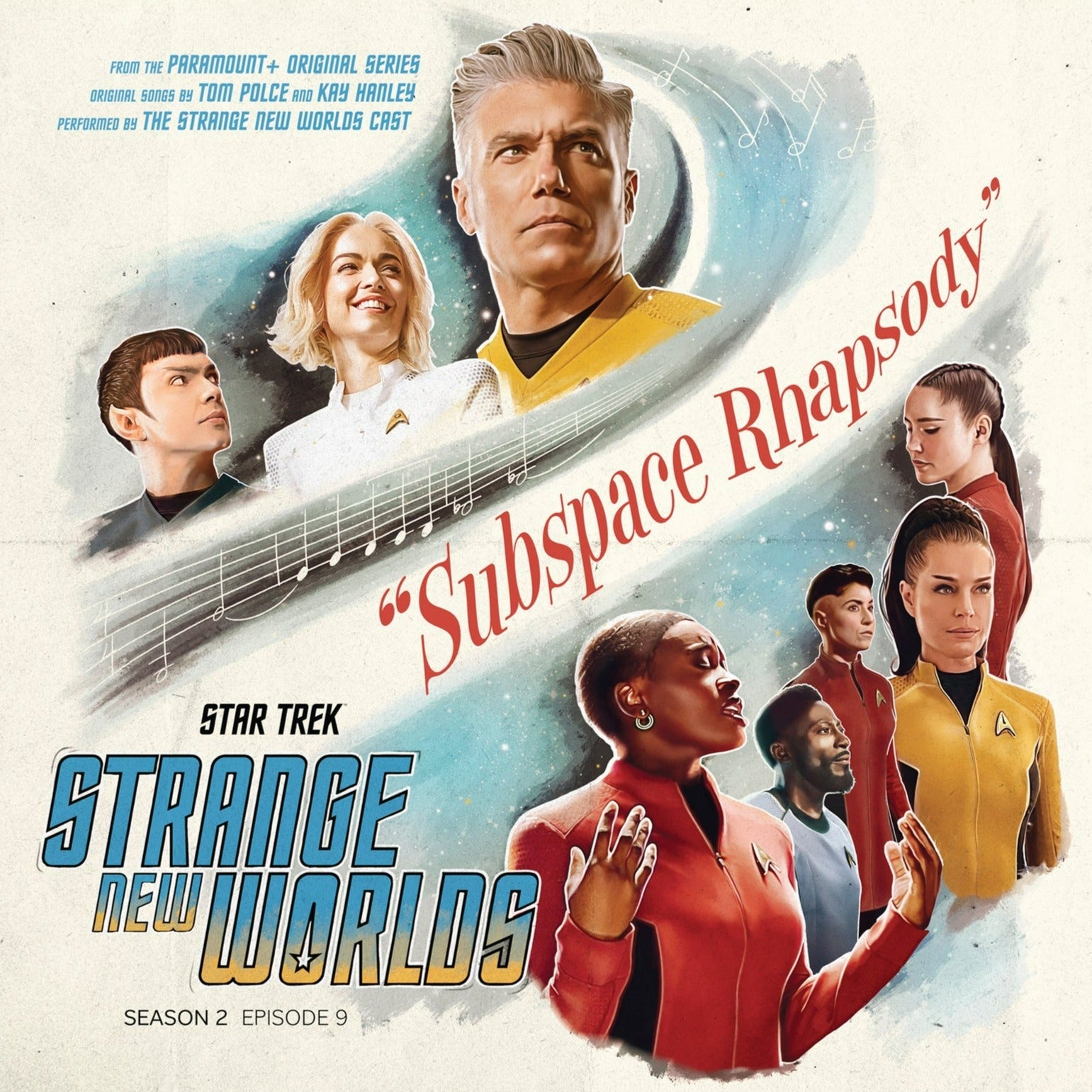 Star Trek Strange New Worlds 'Subspace Rhapsody' (Original Series Soundtrack)-Various Artists Vinyl-Helix Sounds
