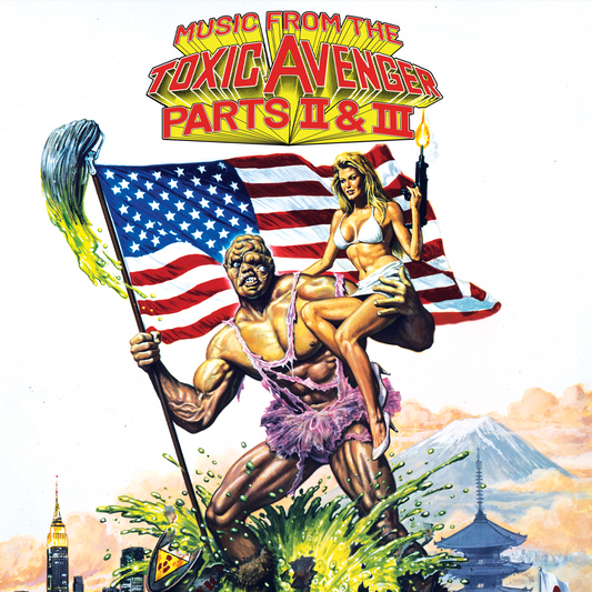 Toxic Avenger Double Bill Music from the Toxic Avenger 2 & 3-Chris DeMarco Vinyl-Helix Sounds