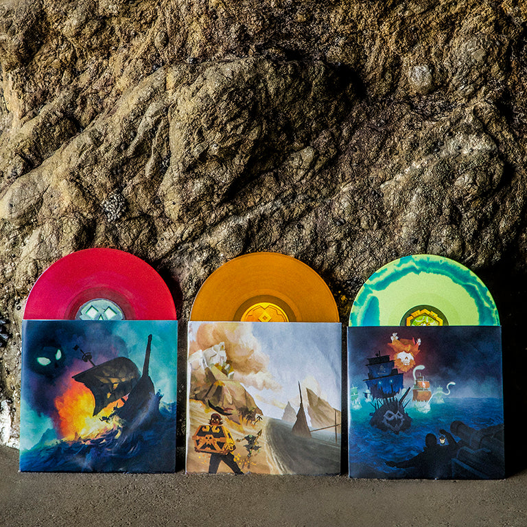 Sea of Thieves-Robin Beanland on Red Orange Blue Vinyl-Helix Sounds