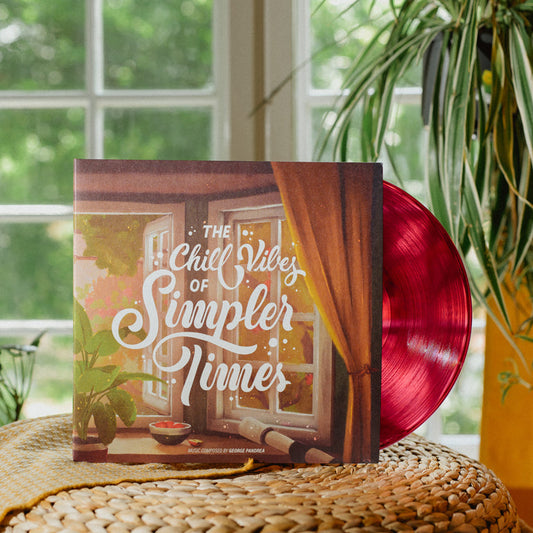 Simpler Times-Stoneskip on Maroon Vinyl-Helix Sounds